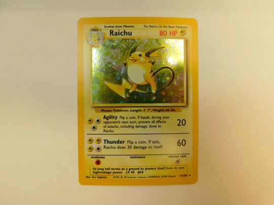 raichu 14/102 unlimited