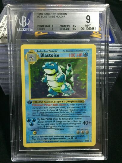 Pokemon 1st Edition Base Blastoise